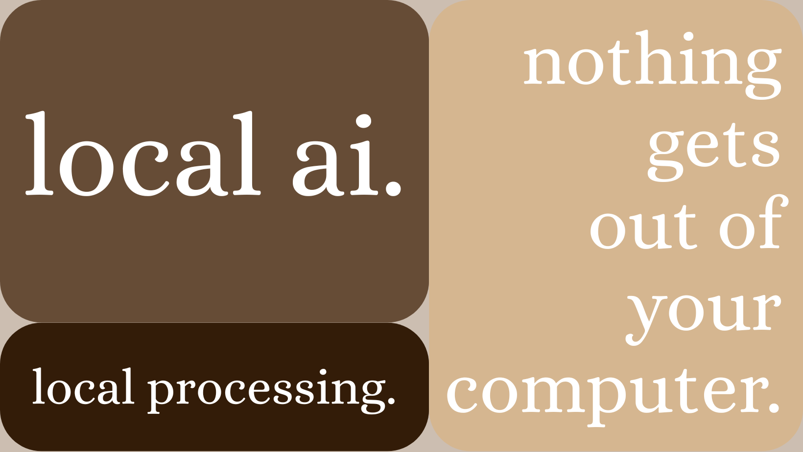 Local AI Processing